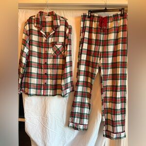 Plaid Men’s  Pajamas Set